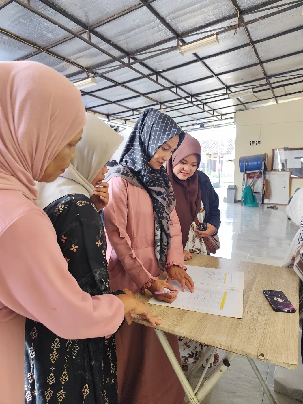 Registrasi peserta Imtihan ke-7